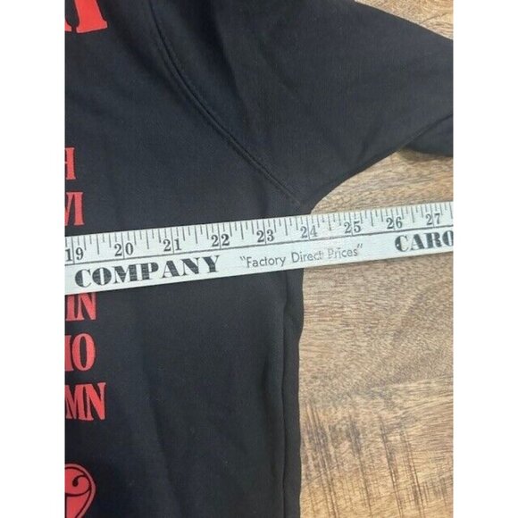 Don Toliver Love Sick Spring Tour 2023 Dates 2 sided Hoodie L Large Black nwot - Picture 10 of 11